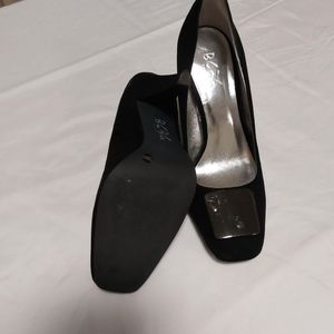 Bcbg paris black suede shoes